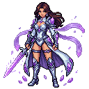 Nova, Écho de Lumière, en pixel art